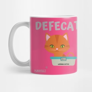 Purrfect Defecate Mug